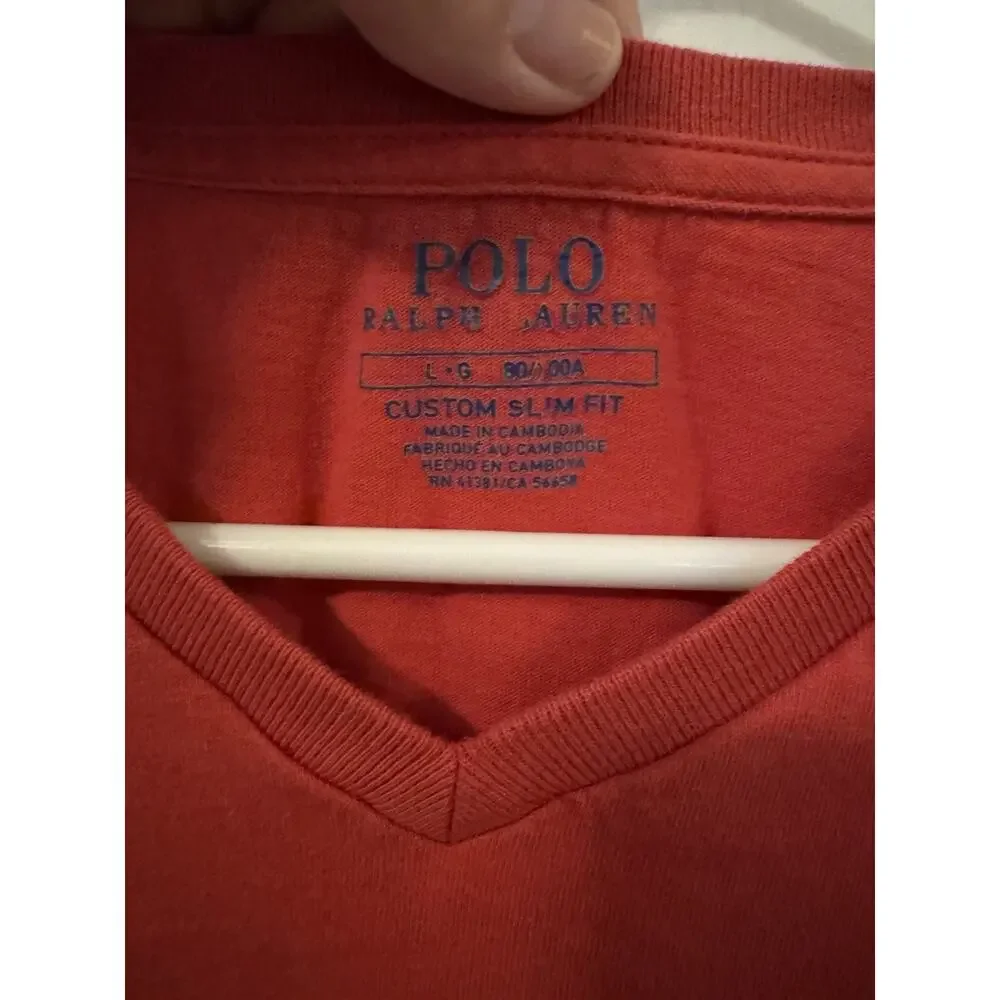 Polo Ralph Lauren Men's Classic Fit Crew Neck T-Shirt X-Large, Classic Red
